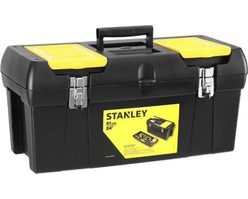 ΕΡΓΑΛΕΙΟΘΗΚΗ ΧΕΙΡΟΣ ΠΛΑΣΤΙΚΗ ΜΕ ΤΑΜΠΑΚΙΕΡΑ ΚΑΙ ΔΙΣΚΟ 24'' STANLEY