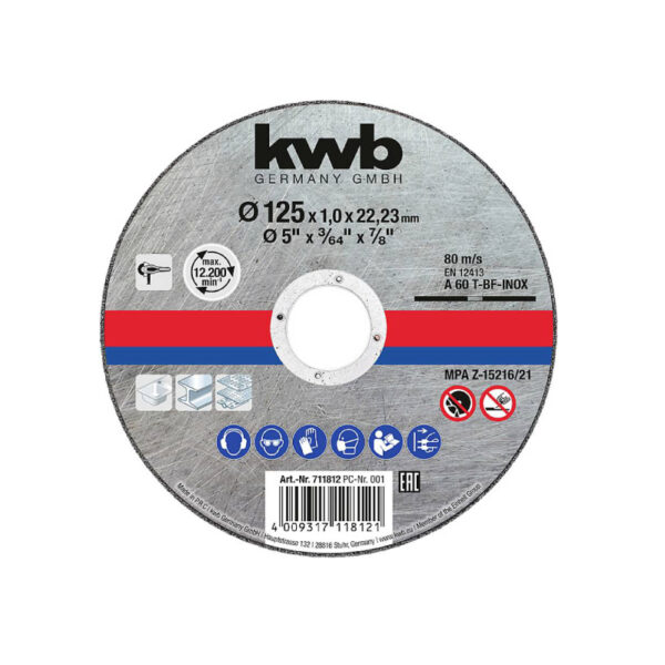 CUT-FIX METAL CUTTING DISC 125X1.0X22.23MM