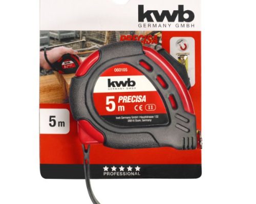 PRECISA STEEL TAPE MEASURE 5M
